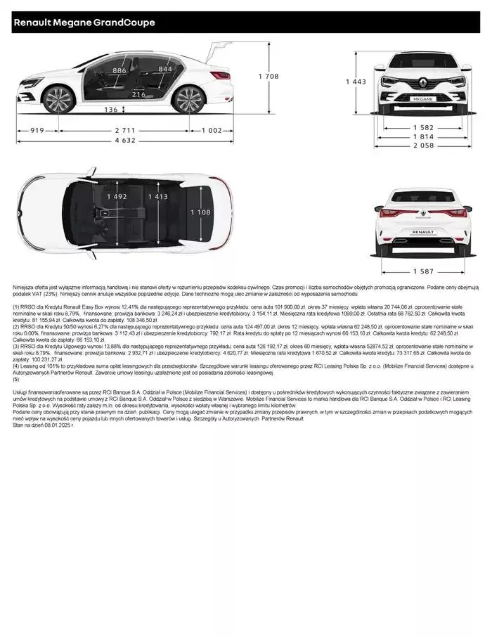 Gazetka Renault Megane Grandcoupé od 9 stycznia do 9 stycznia 2026 - Strona 8