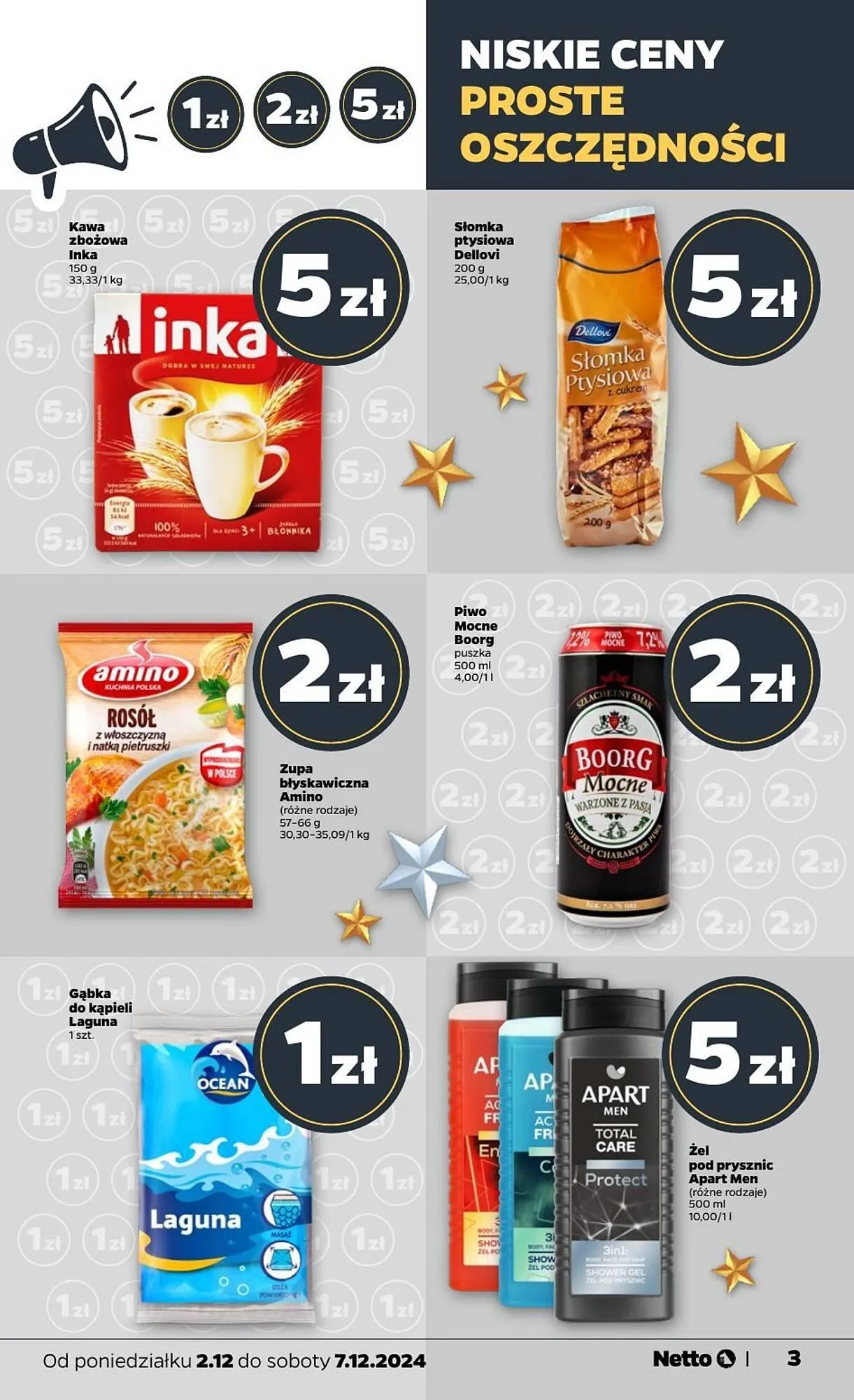 Gazetka Netto gazetka od 2 grudnia do 7 grudnia 2024 - Strona 3