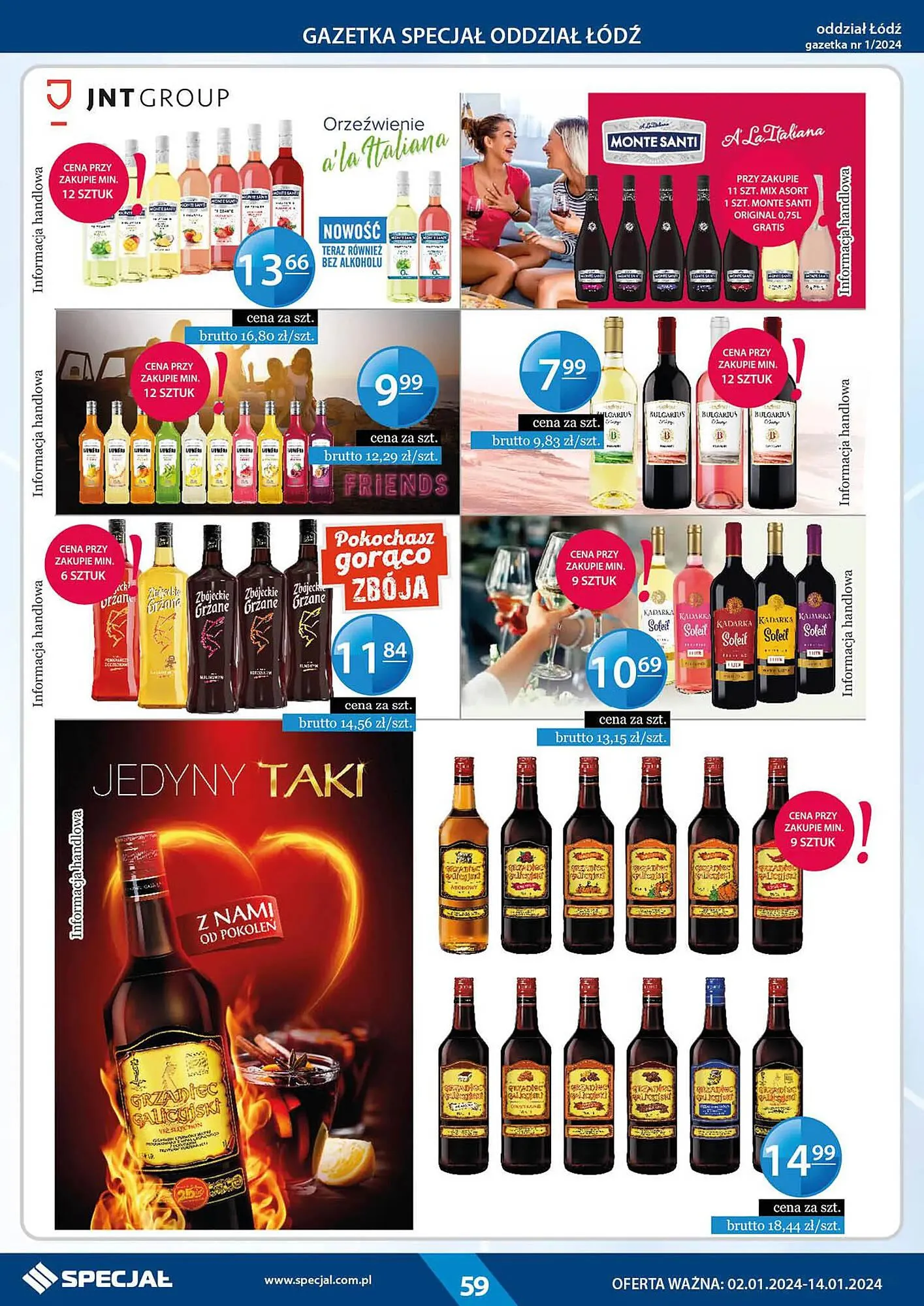 Gazetka Specjał gazetka od 2 stycznia do 14 stycznia 2024 - Strona 59