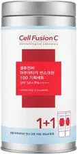 Cell Fusion C Aquatica Sunscreen 100 Spf 50+ / Pa ++++ Nawilżający I Wyciszający Krem Z Fotoprotekcją 2 X 30Ml