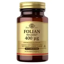 Solgar Folian (Metafolin®) 400 µg 50 szt.