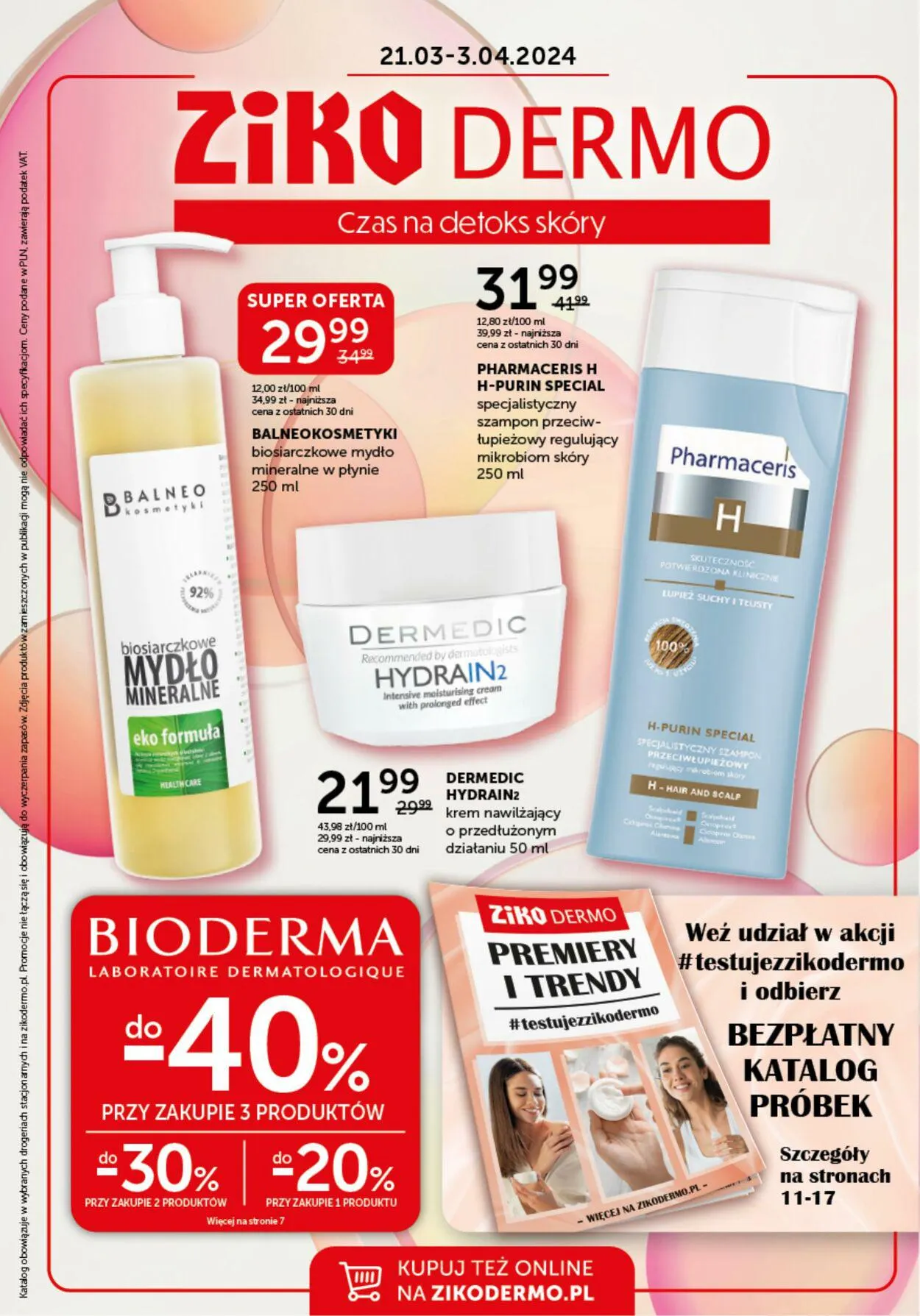 Gazetka Ziko DERMO Aktualna gazetka od 21 marca do 3 kwietnia 2024 - Strona
