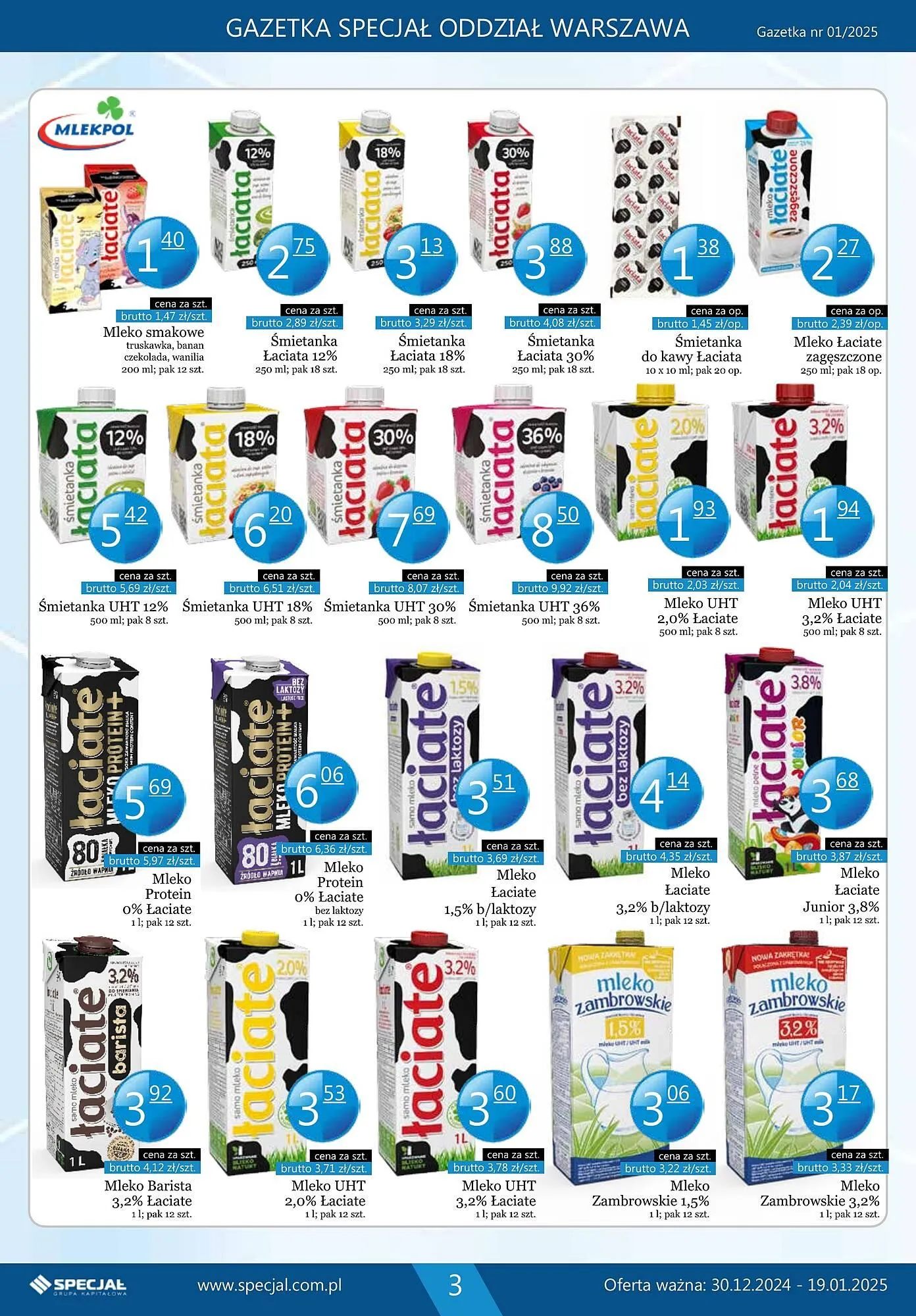 Gazetka Specjał gazetka od 30 grudnia do 19 stycznia 2025 - Strona 3