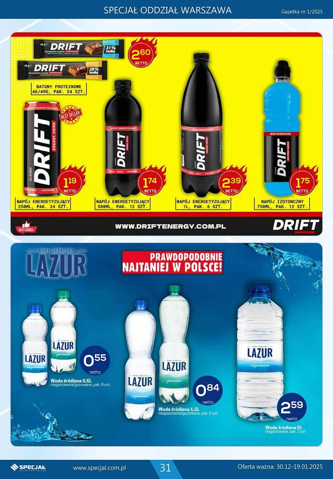 Gazetka Specjał gazetka od 30 grudnia do 19 stycznia 2025 - Strona 31