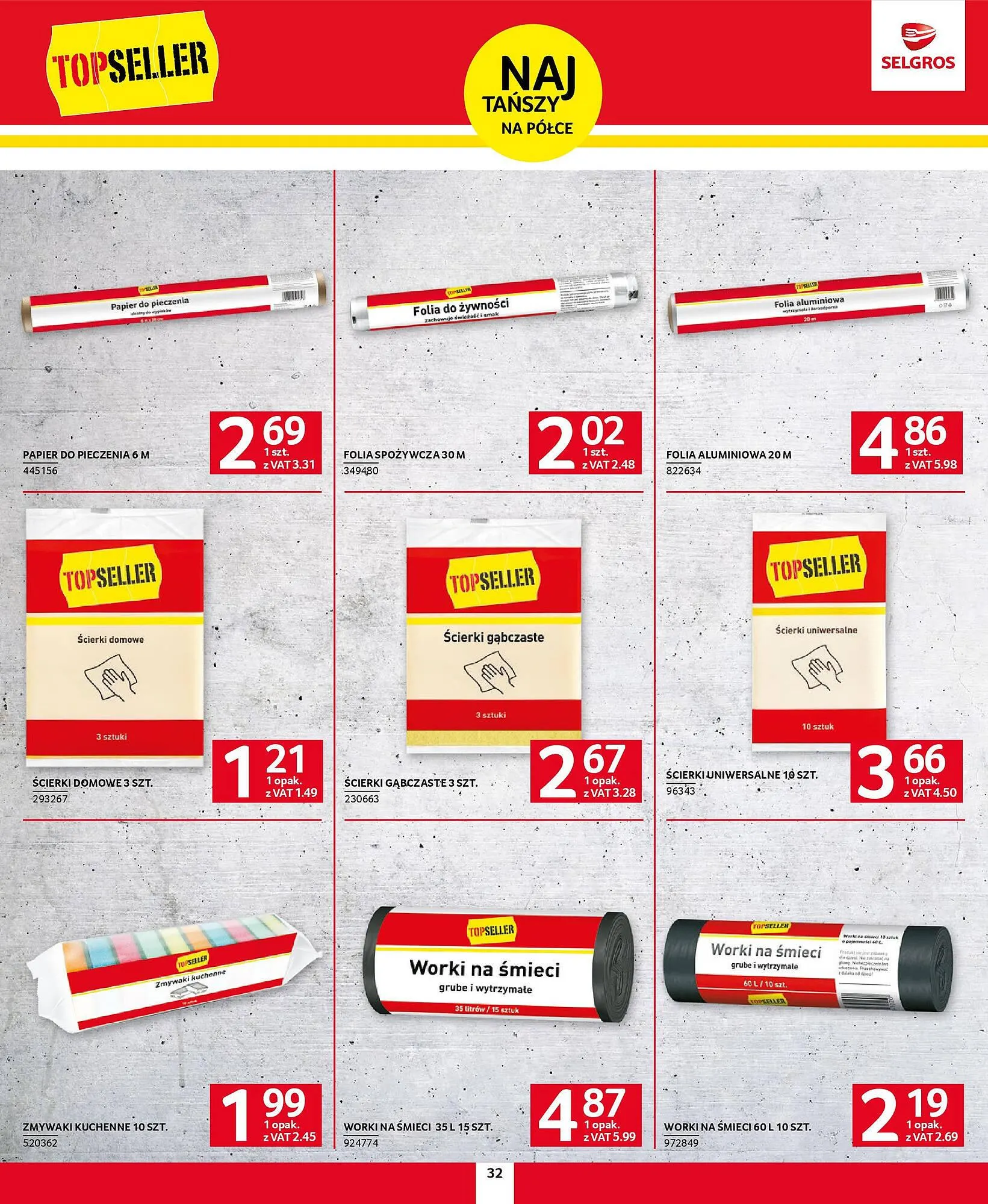 Gazetka Selgros gazetka od 9 stycznia do 22 stycznia 2025 - Strona 32