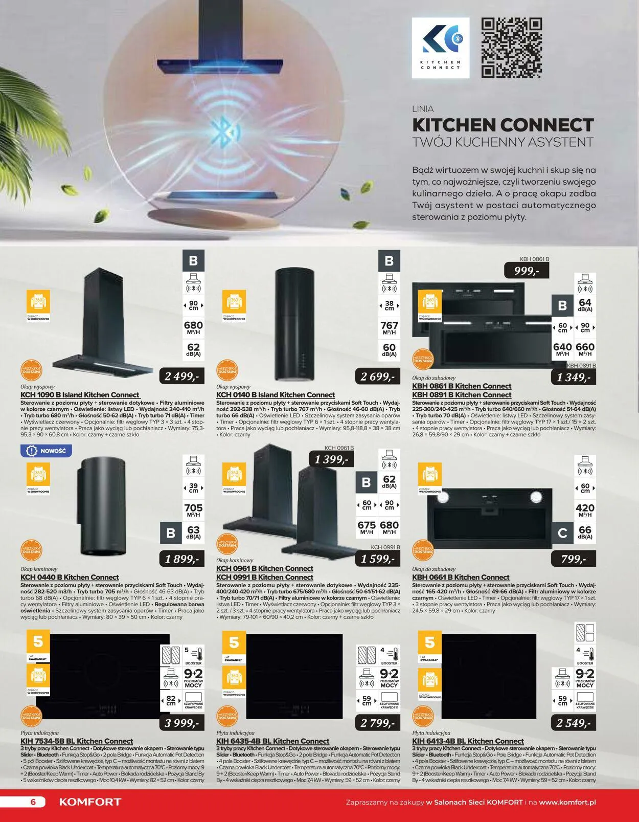 Gazetka Komfort Aktualna gazetka od 25 października do 31 stycznia 2024 - Strona 6