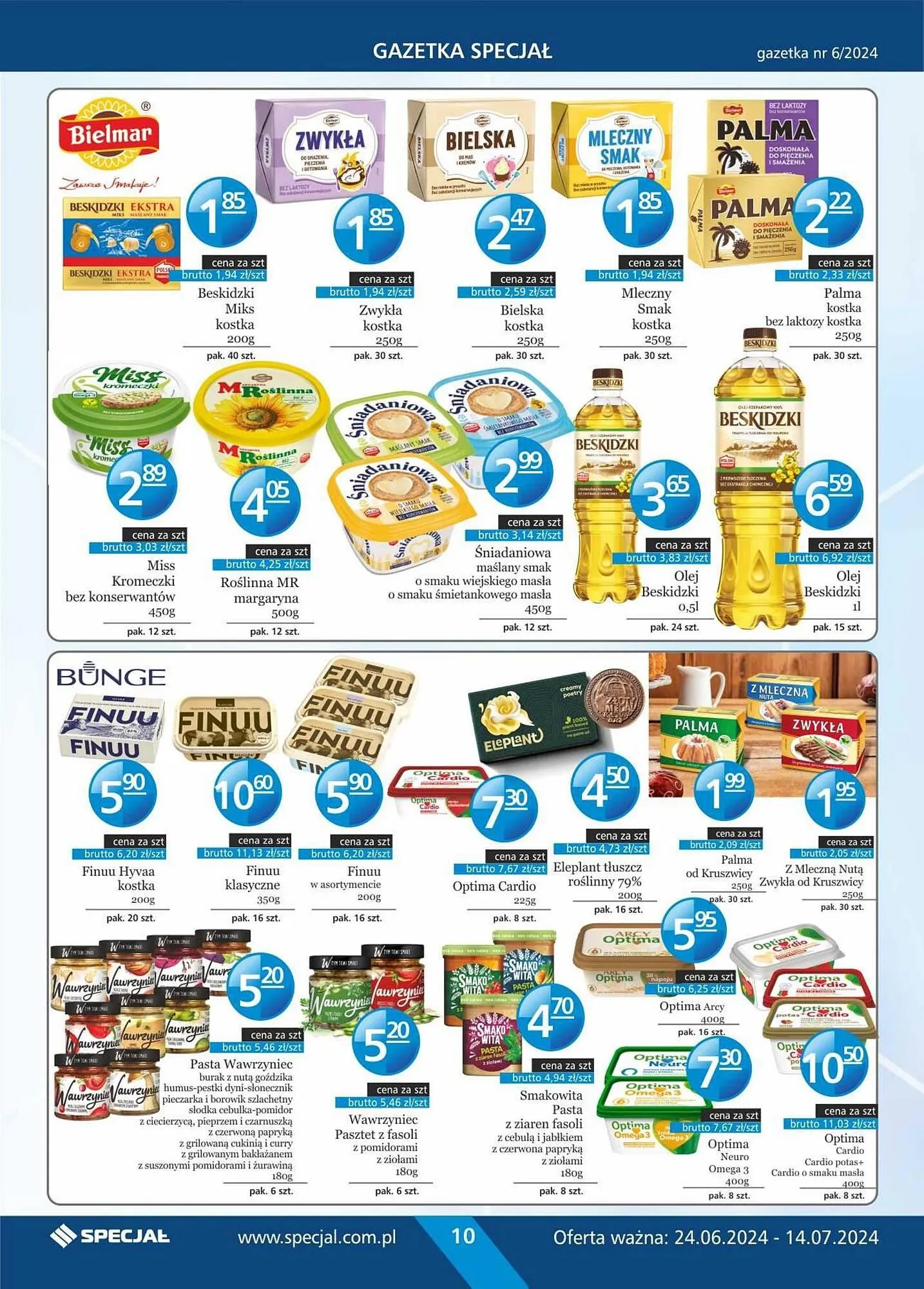 Gazetka Specjał gazetka od 24 czerwca do 14 lipca 2024 - Strona 10