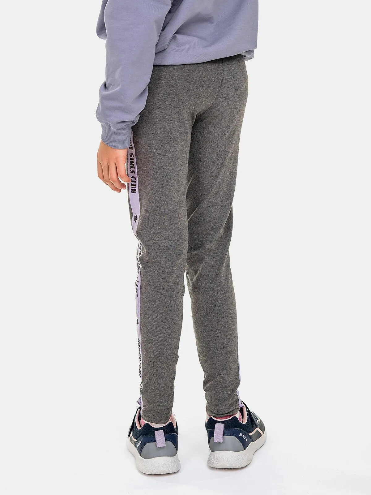 Legginsy z ozdobnym lampasem