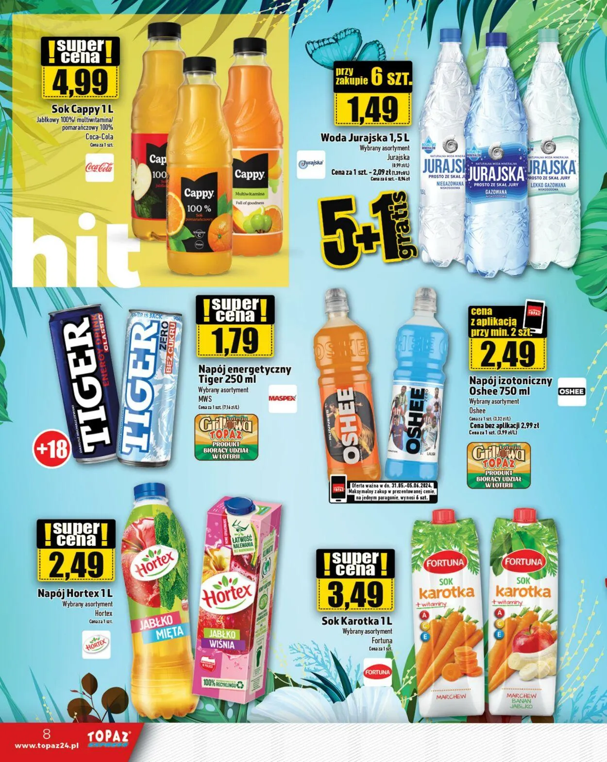 Gazetka Topaz Aktualna gazetka od 19 lutego do 5 marca 2025 - Strona 8