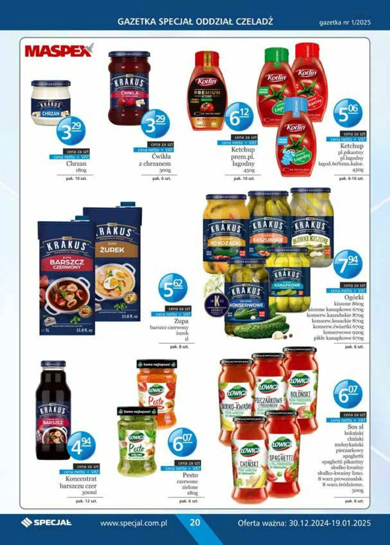 Gazetka Specjał od 30 grudnia do 19 stycznia 2026 - Strona 20