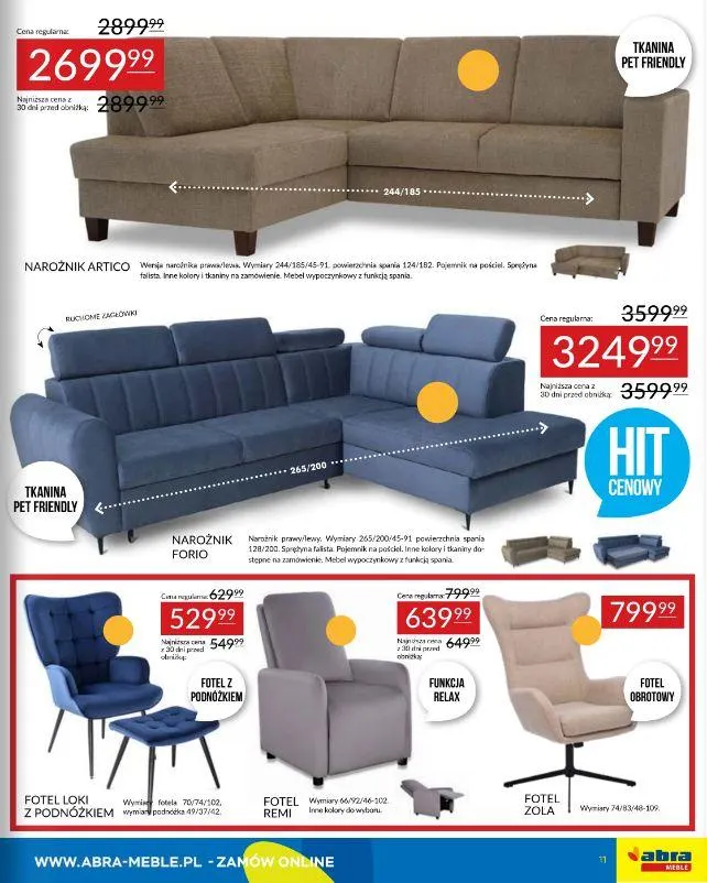 Gazetka Abra Aktualna gazetka od 10 stycznia do 30 stycznia 2025 - Strona 11