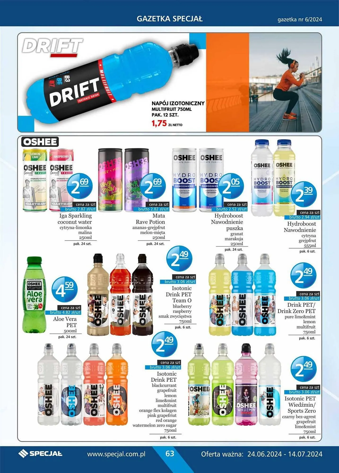 Gazetka Specjał gazetka od 24 czerwca do 14 lipca 2024 - Strona 63