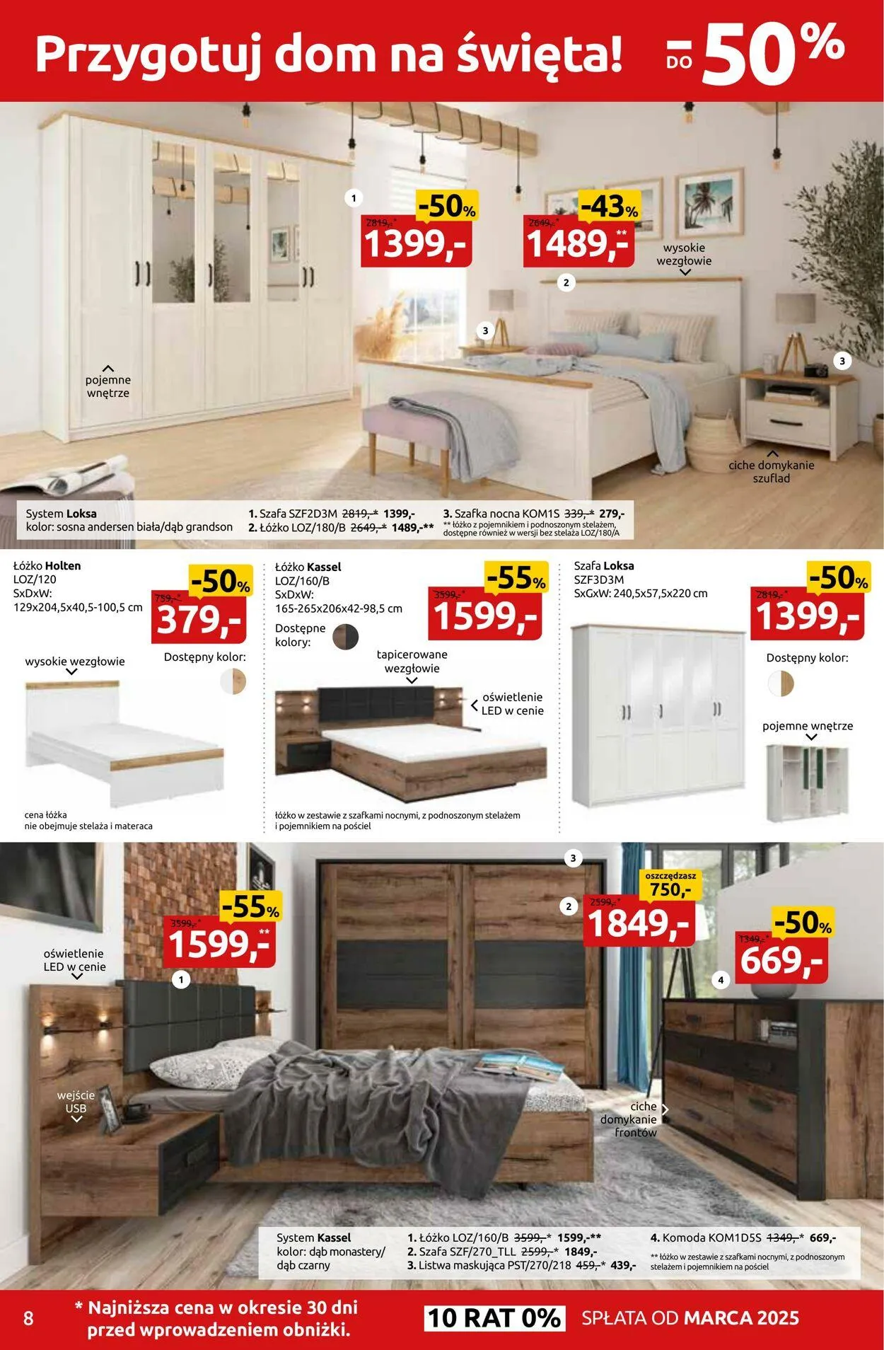 Gazetka Black Red White Aktualna gazetka od 5 stycznia do 19 stycznia 2025 - Strona 8