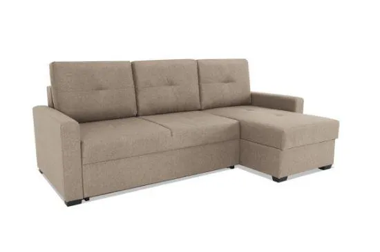 Narożnik z funkcją spania Tobias beż