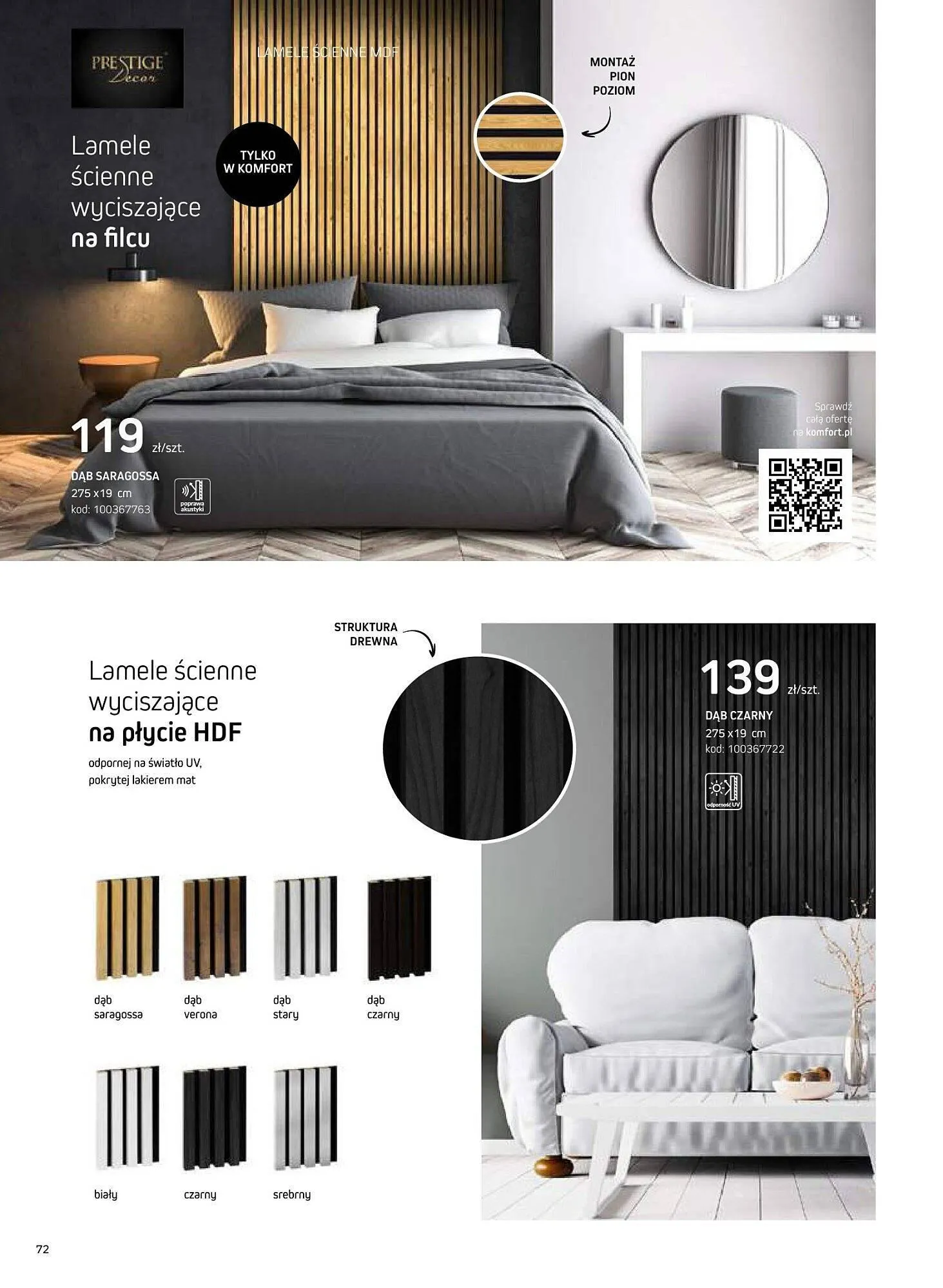 Gazetka Komfort gazetka od 16 sierpnia do 31 grudnia 2025 - Strona 72