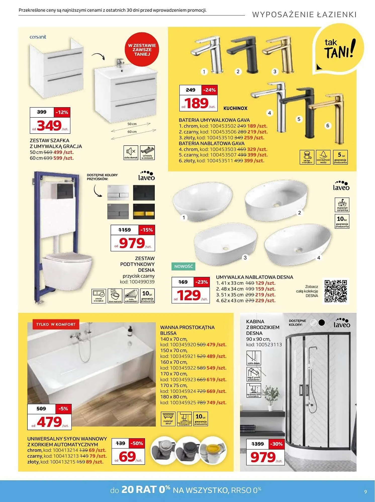 Gazetka Komfort gazetka od 9 stycznia do 18 lutego 2025 - Strona 9