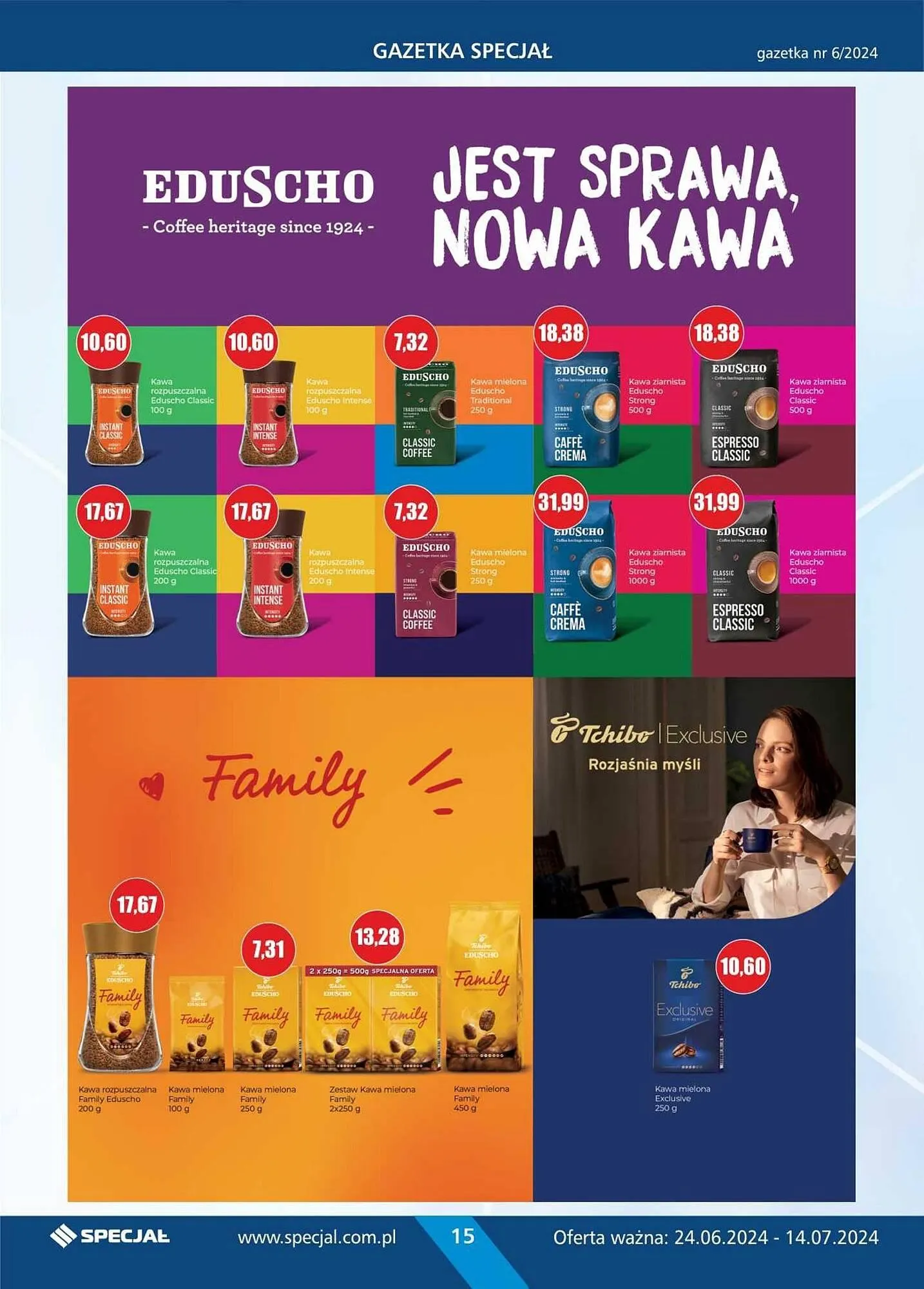 Gazetka Specjał gazetka od 24 czerwca do 14 lipca 2024 - Strona 15