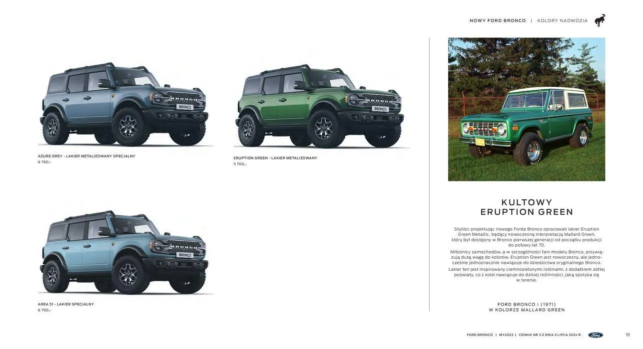 Gazetka NOWY BRONCO od 4 września do 4 września 2025 - Strona 15