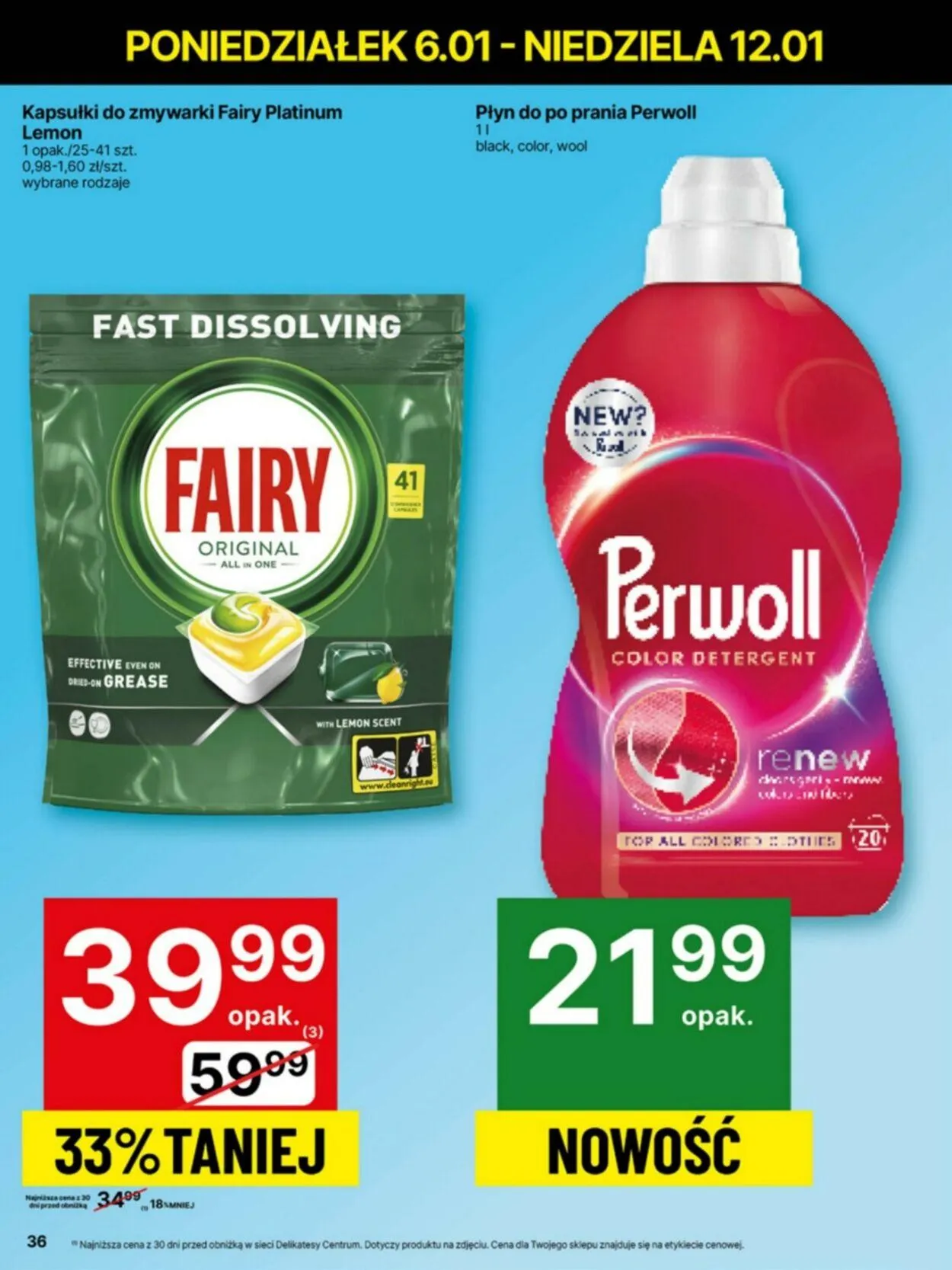 Gazetka Delikatesy Centrum Aktualna gazetka od 6 stycznia do 12 stycznia 2025 - Strona 36