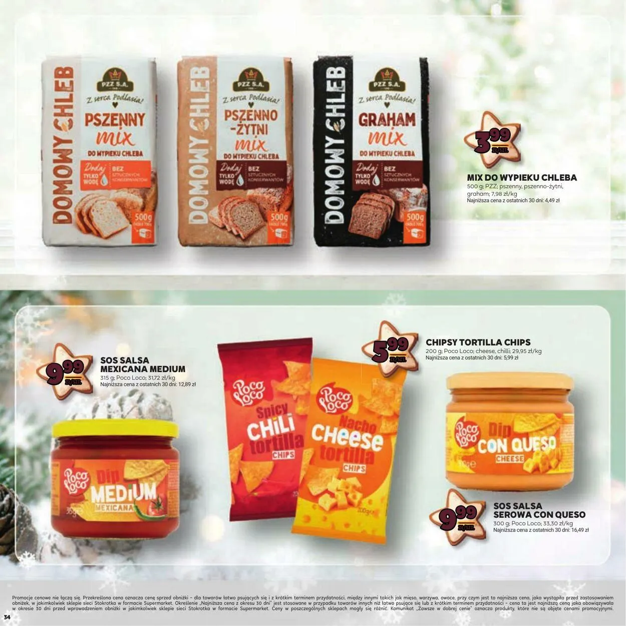 Gazetka Stokrotka Aktualna gazetka od 12 grudnia do 27 grudnia 2024 - Strona 34