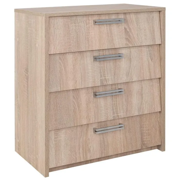 Szafka na buty do przedpokoju 80 cm dąb sonoma PASSAT