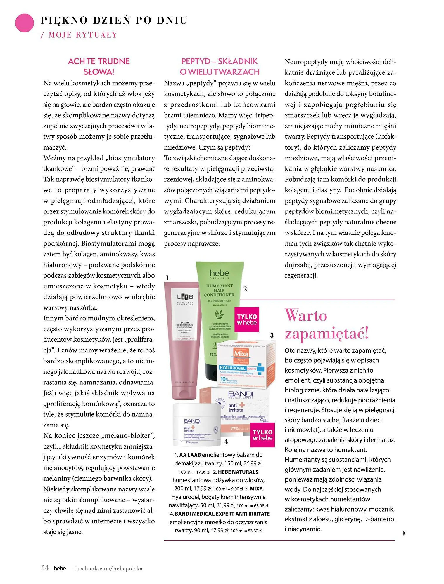Gazetka Hebe gazetka od 1 marca do 30 kwietnia 2024 - Strona 24