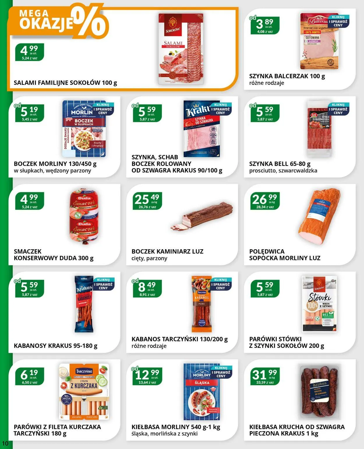 Gazetka Eurocash Aktualna gazetka od 28 października do 17 listopada 2024 - Strona 10