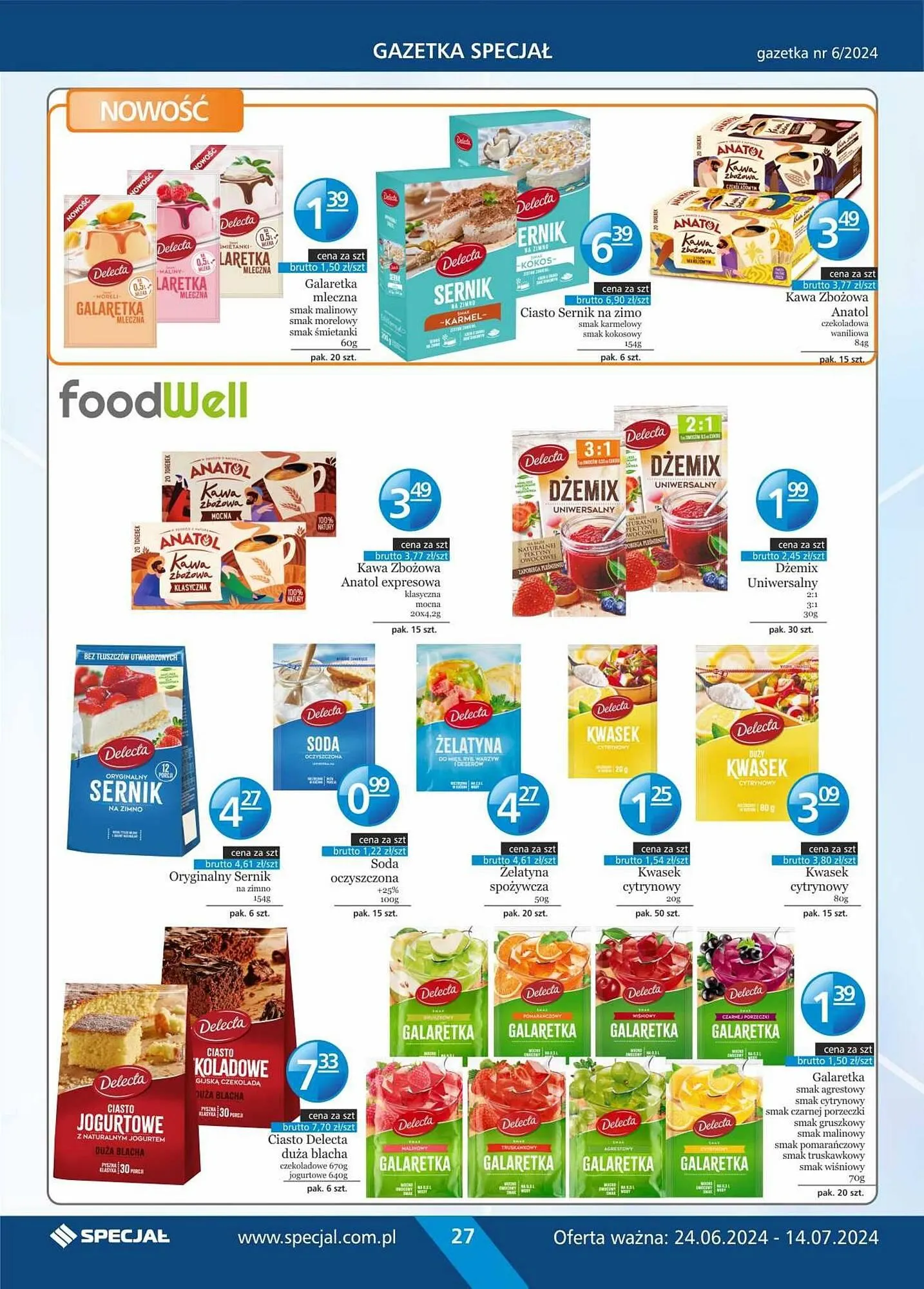 Gazetka Specjał gazetka od 24 czerwca do 14 lipca 2024 - Strona 27