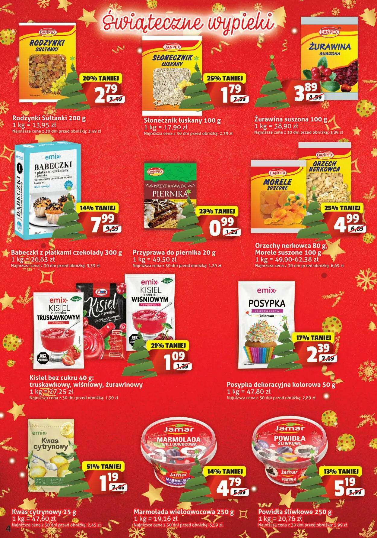Gazetka Sedal - Boże Narodzenie 2023 od 11 grudnia do 23 grudnia 2023 - Strona 4