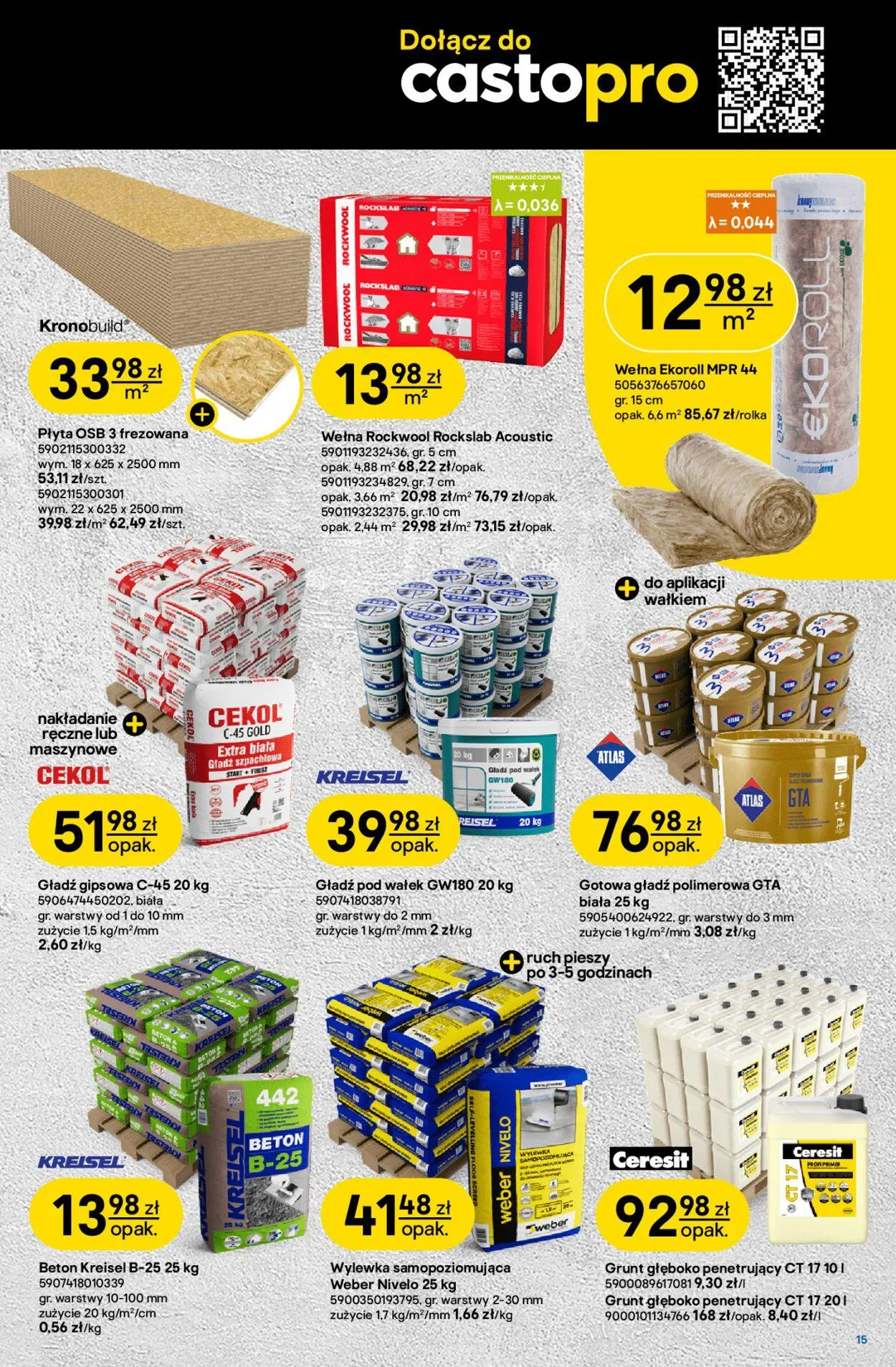 Gazetka Castorama Aktualna gazetka od 29 stycznia do 12 lutego 2025 - Strona 15