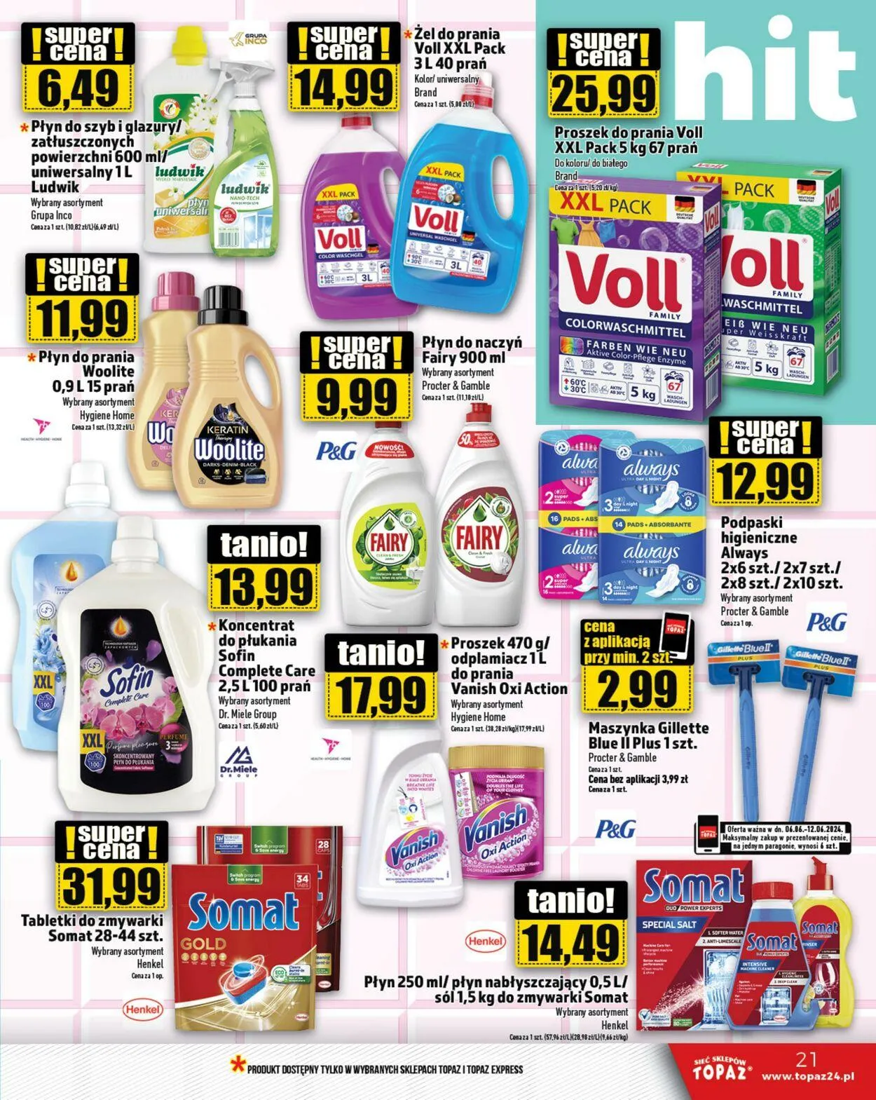 Gazetka Topaz Aktualna gazetka od 16 kwietnia do 30 kwietnia 2025 - Strona 21