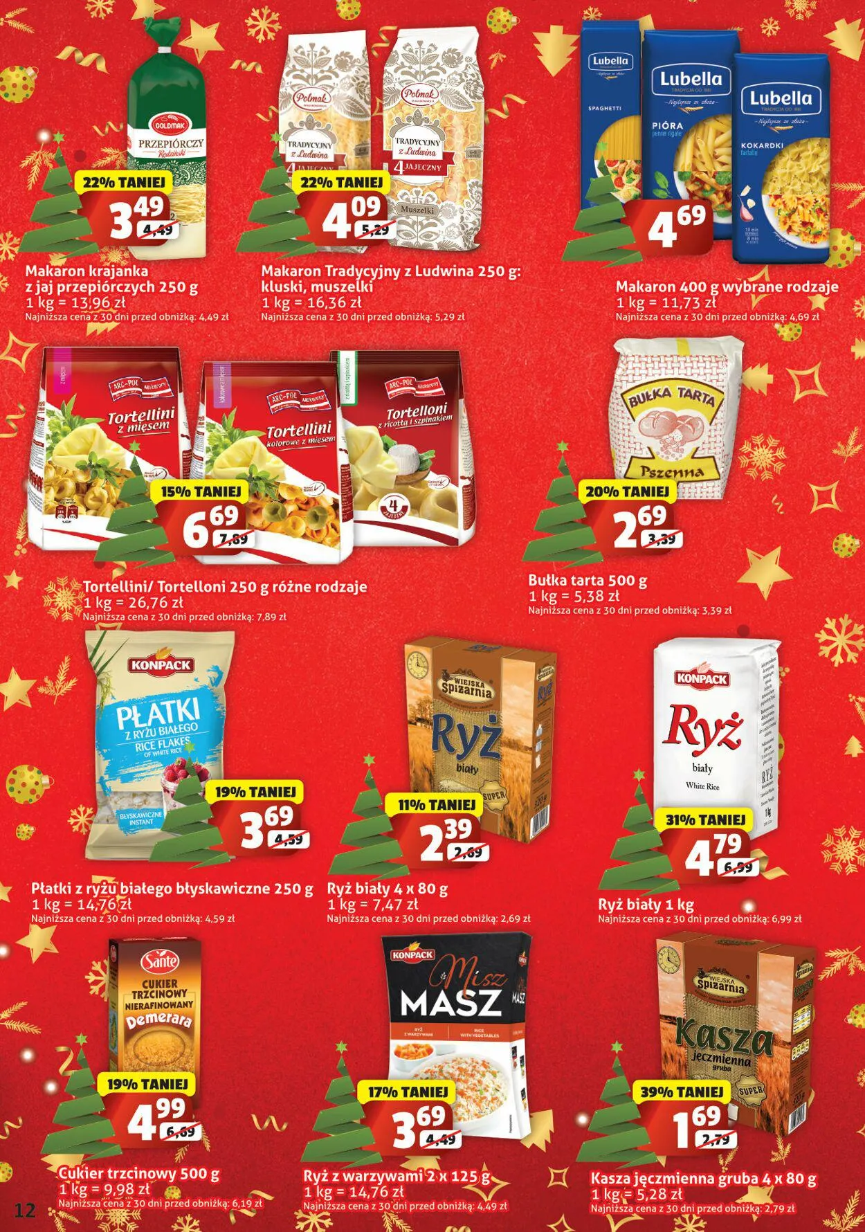 Gazetka Sedal - Boże Narodzenie 2023 od 11 grudnia do 23 grudnia 2023 - Strona 12