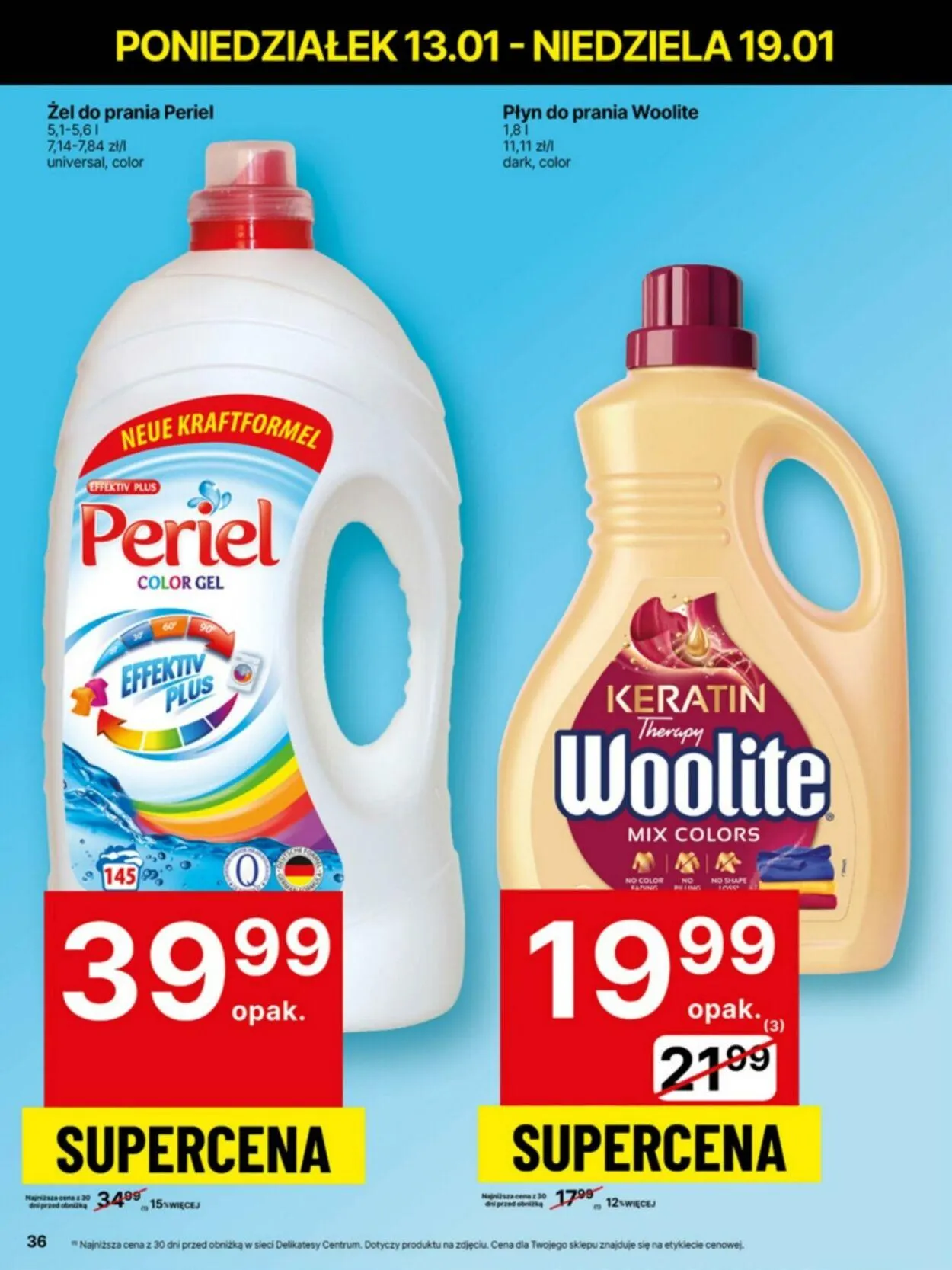Gazetka Delikatesy Centrum Aktualna gazetka od 13 stycznia do 19 stycznia 2025 - Strona 36