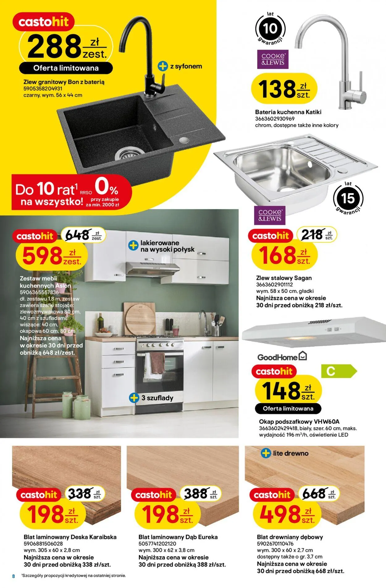 Gazetka Castorama Aktualna gazetka od 29 stycznia do 12 lutego 2025 - Strona 8