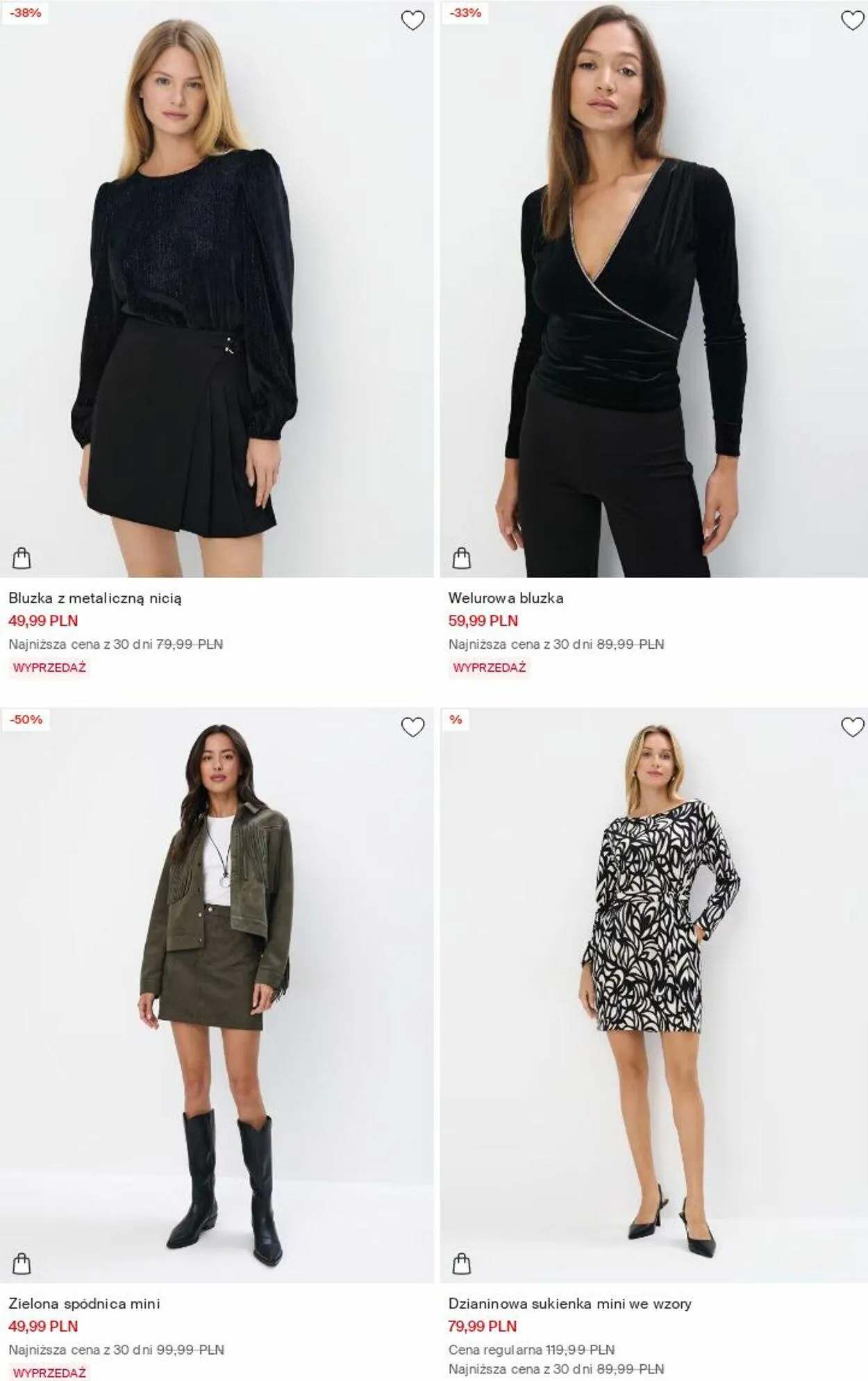 Gazetka Mohito Aktualna gazetka od 13 stycznia do 19 stycznia 2025 - Strona 33