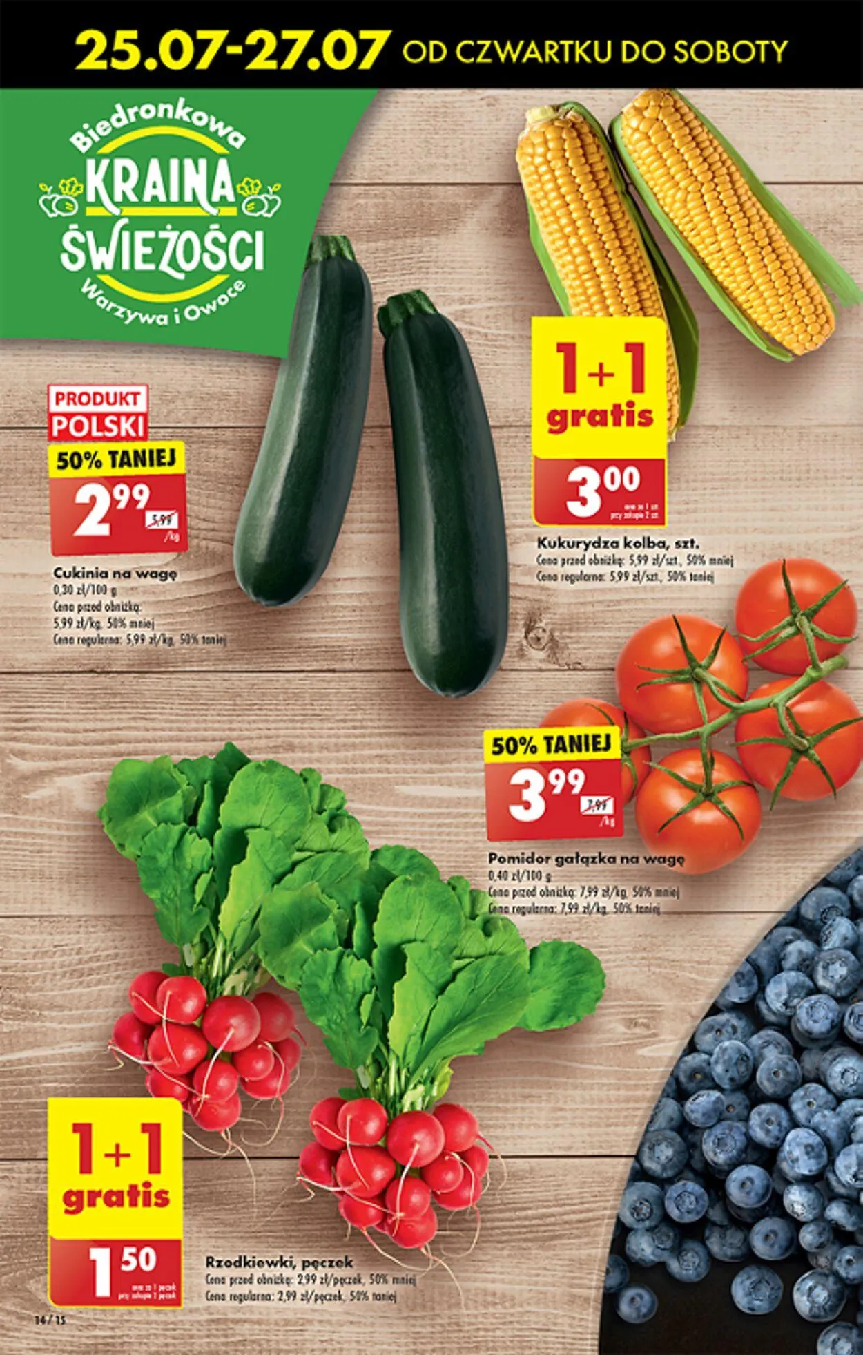 Gazetka Biedronka Aktualna gazetka od 25 lipca do 1 sierpnia 2024 - Strona 16