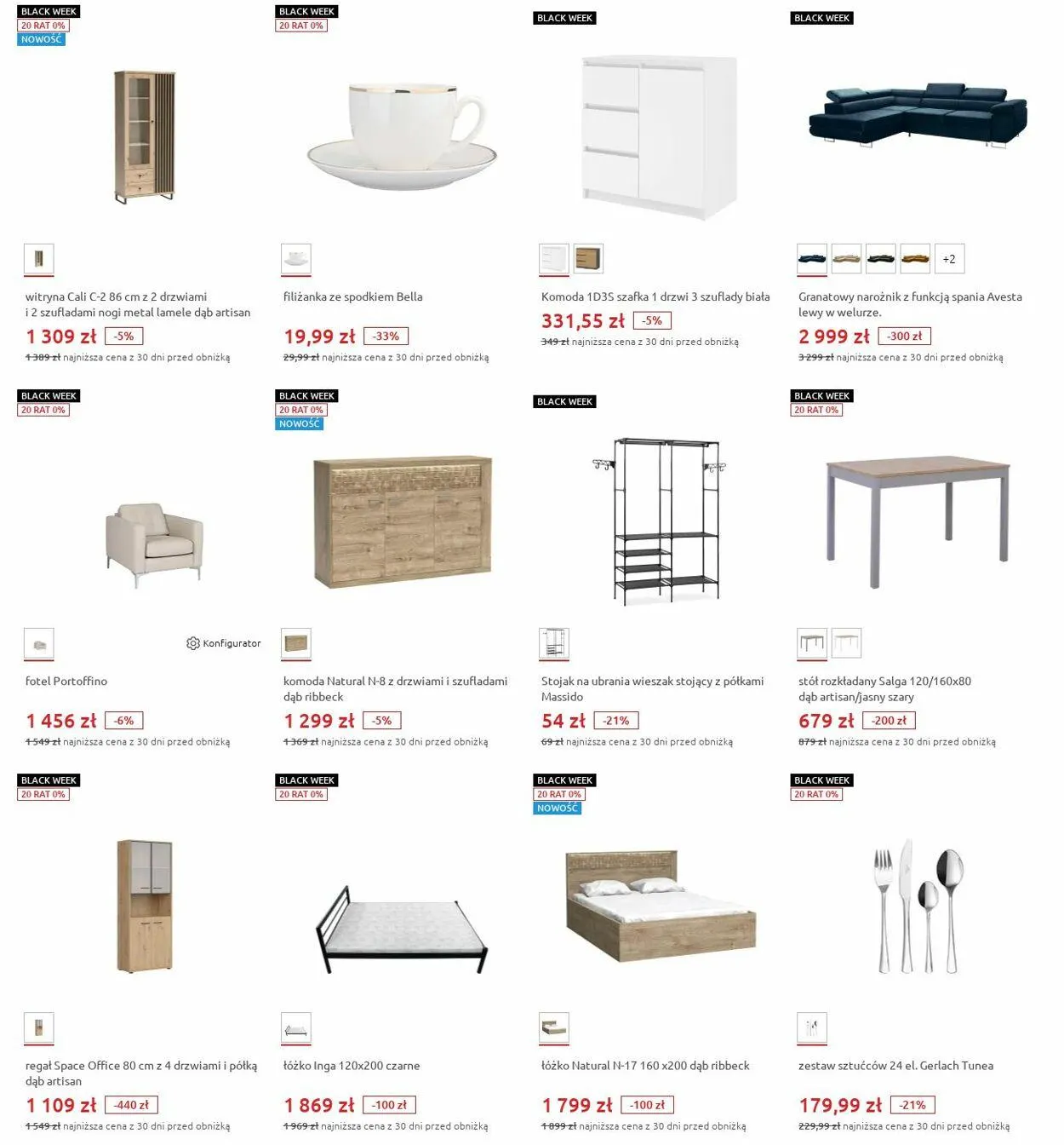 Gazetka Black Red White Aktualna gazetka od 25 listopada do 1 grudnia 2024 - Strona 56