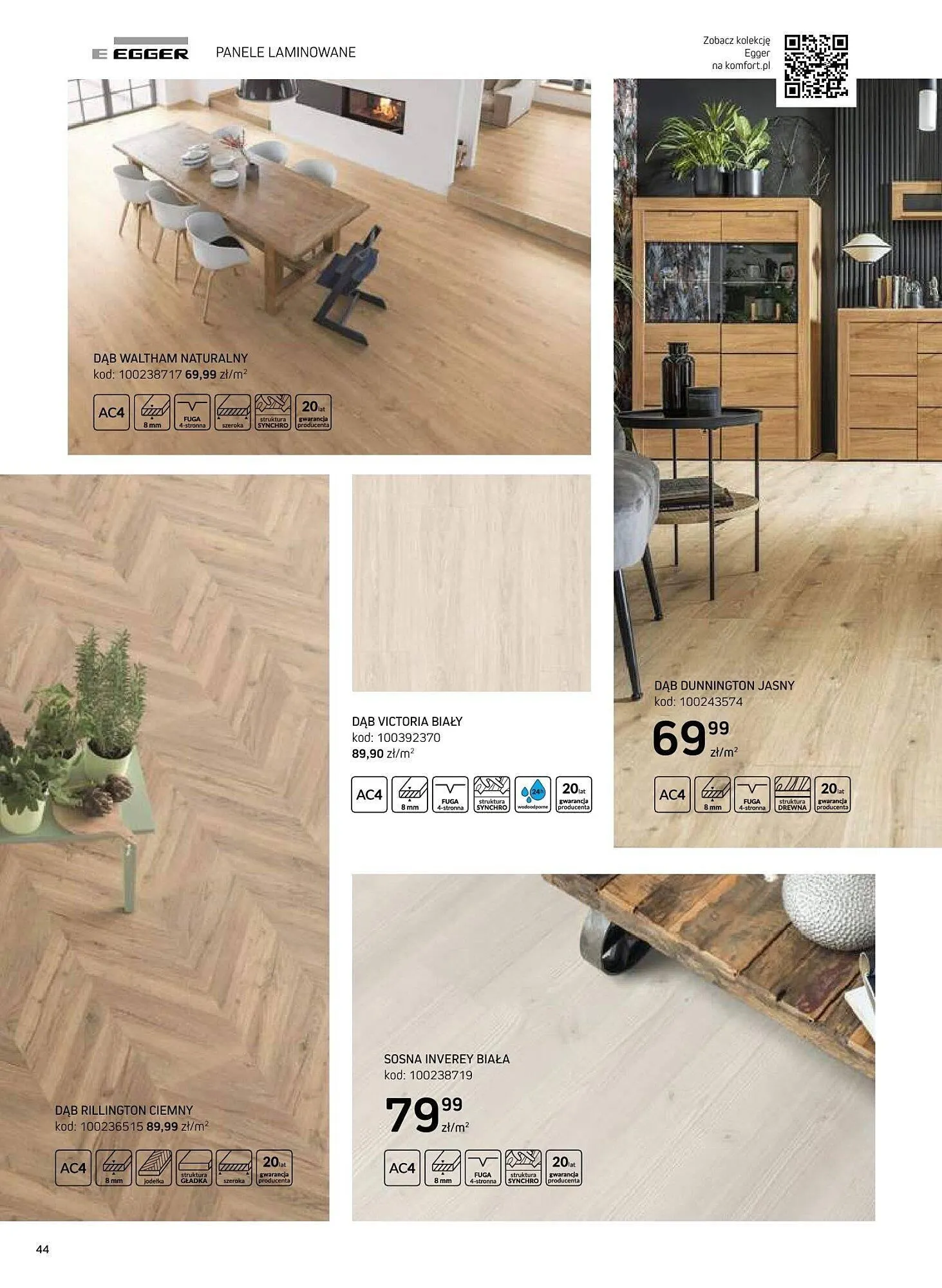 Gazetka Komfort gazetka od 16 sierpnia do 31 grudnia 2025 - Strona 44