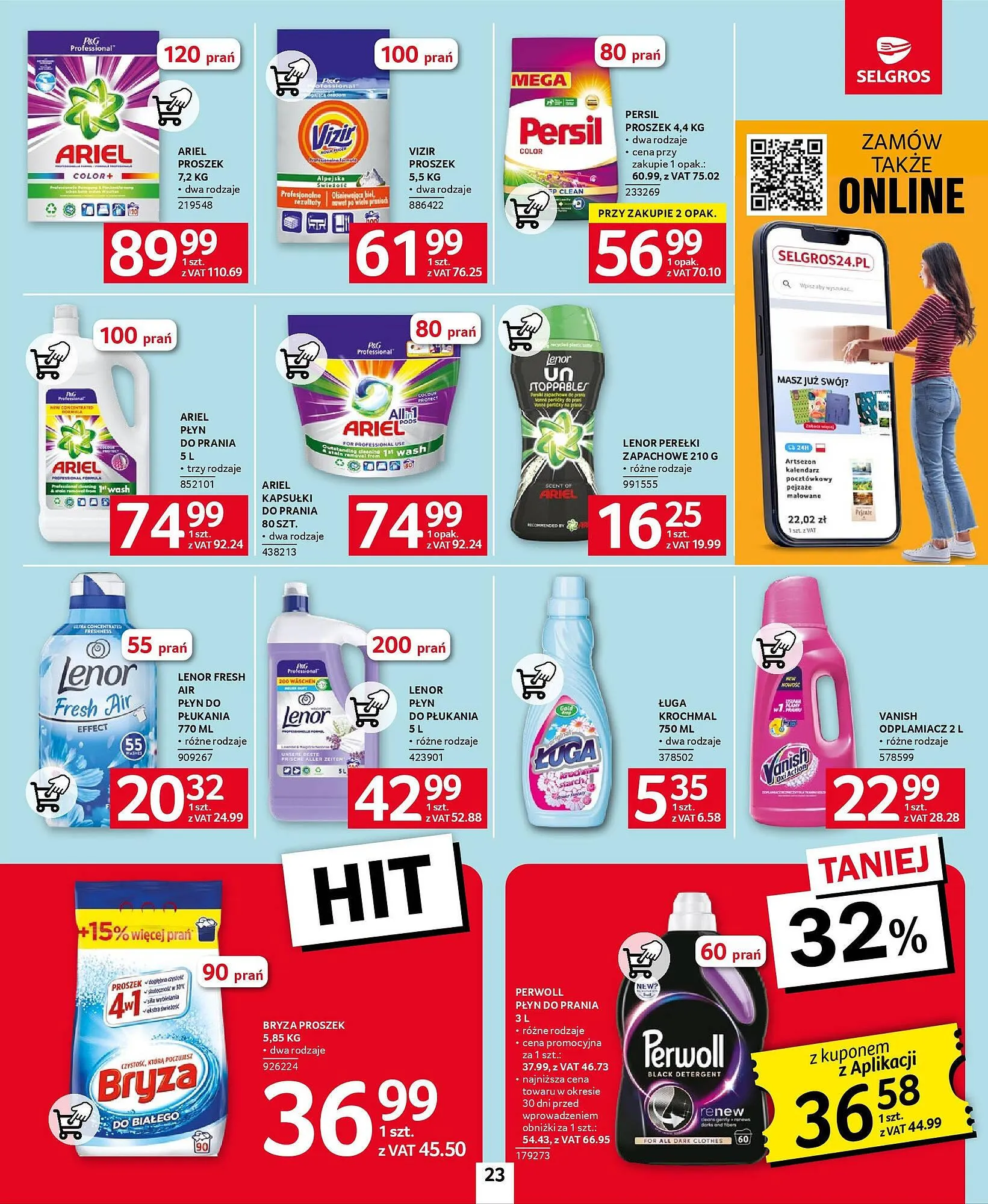Gazetka Selgros gazetka od 9 stycznia do 22 stycznia 2025 - Strona 23