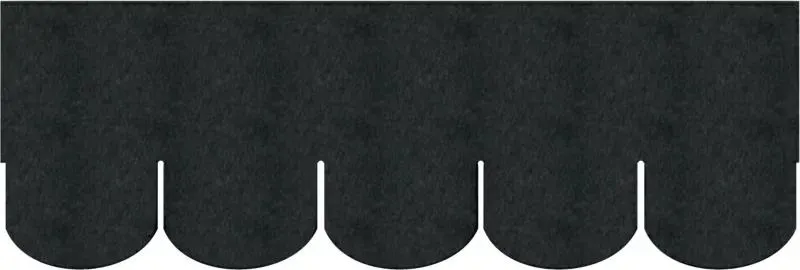 Gont Nexler karpiówka 80 cm grafitowy 3 m2