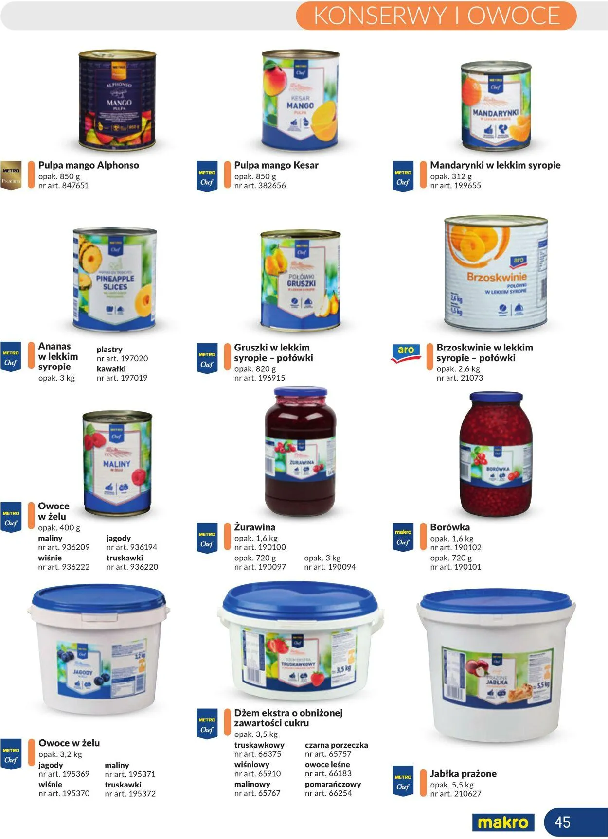 Gazetka Makro Aktualna gazetka od 25 listopada do 9 grudnia 2024 - Strona 45
