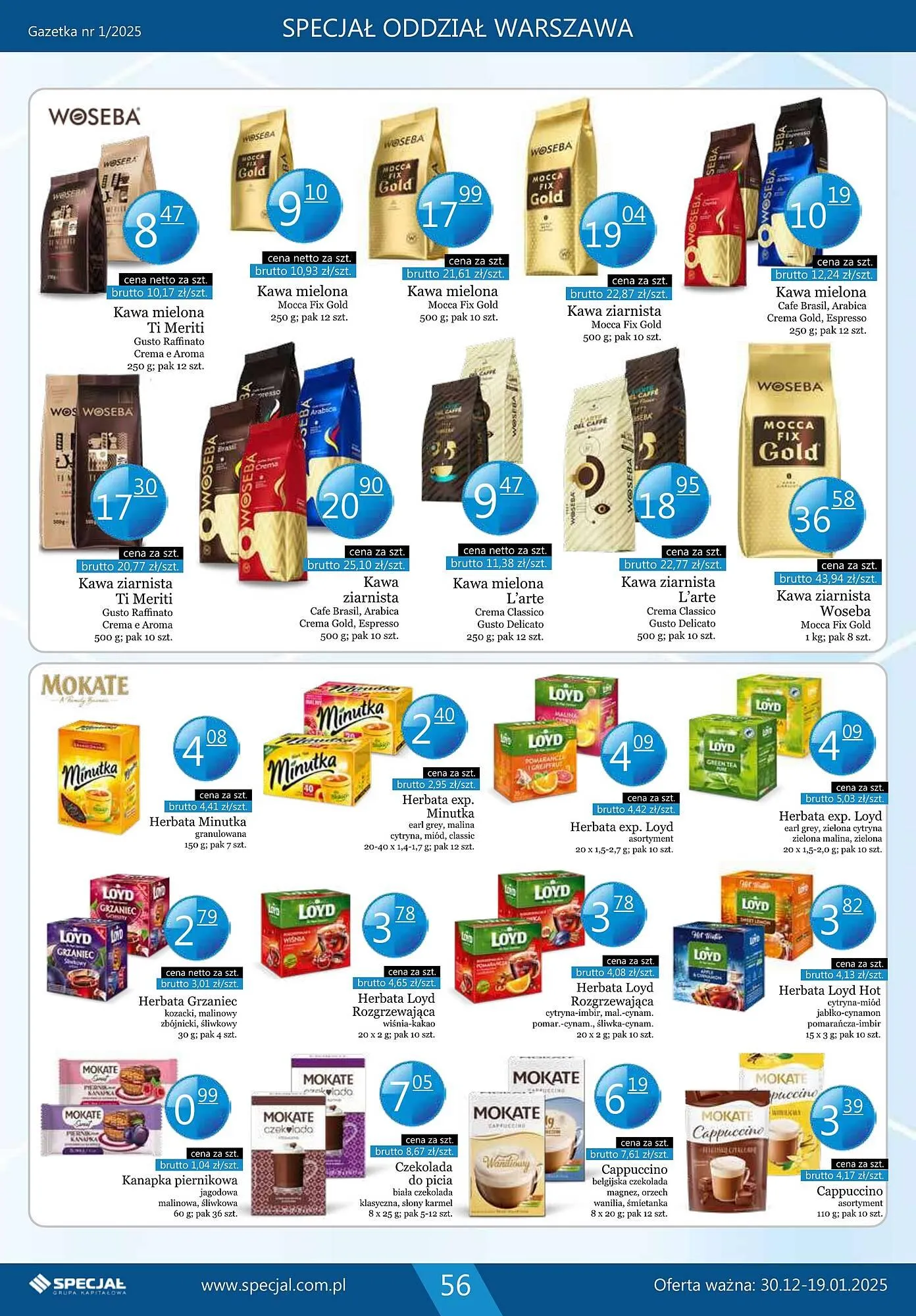 Gazetka Specjał gazetka od 30 grudnia do 19 stycznia 2025 - Strona 56