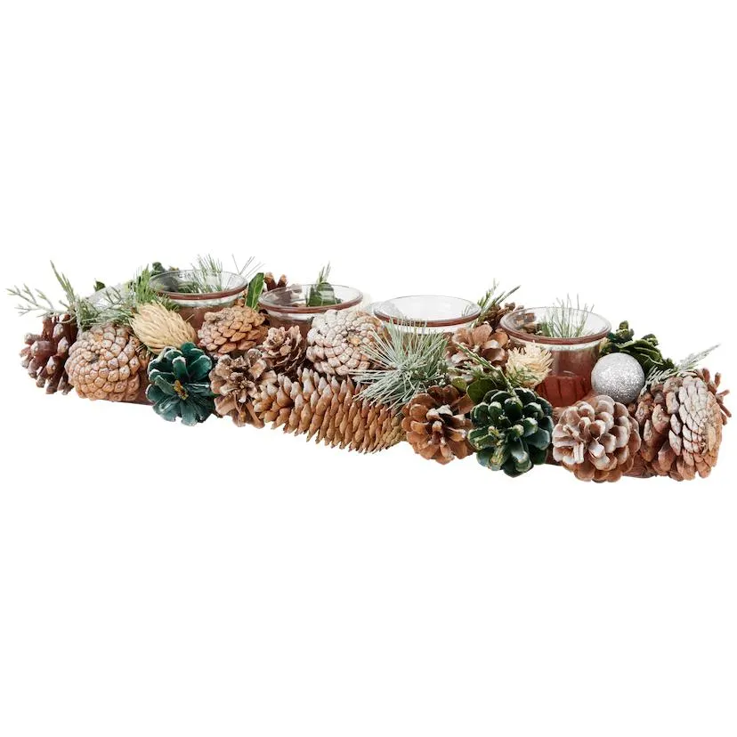 Portacandele di Natale