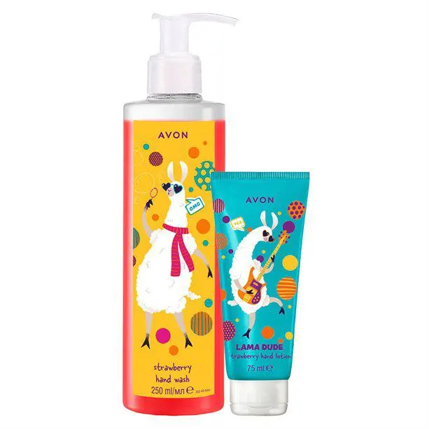 Zestaw kosmetyków dla dzieci Zabawna Lama