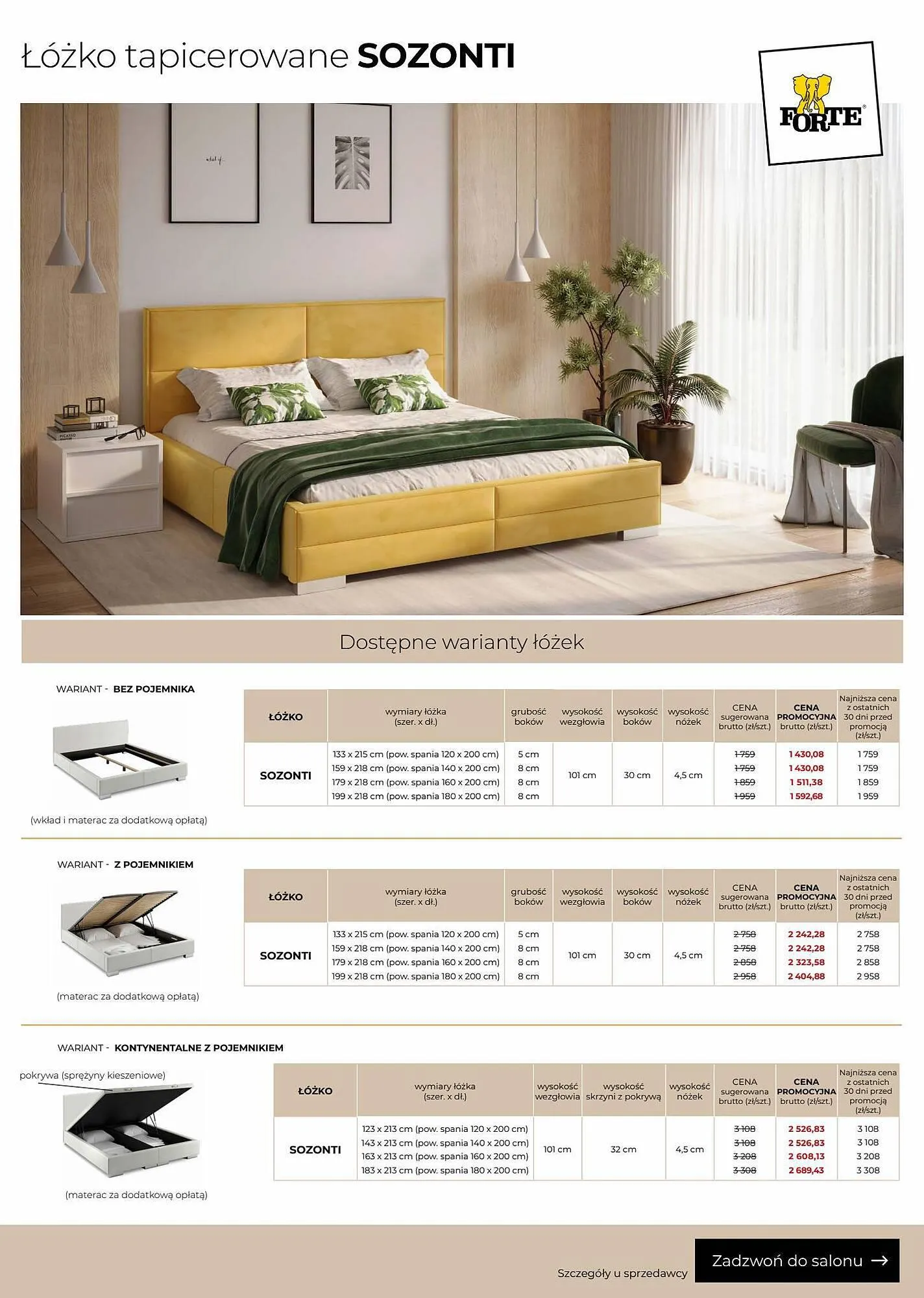 Gazetka Forte Meble gazetka od 5 lipca do 12 lipca 2023 - Strona 8