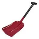 Hopfällbar snöskyffel med teleskopskaft 80 cm