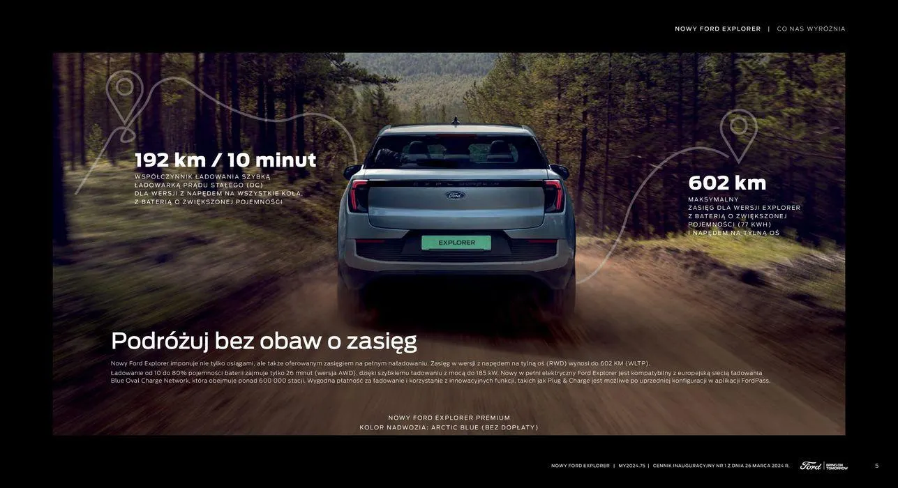 Gazetka NOWY FORD EXPLORER od 16 kwietnia do 16 kwietnia 2025 - Strona 5