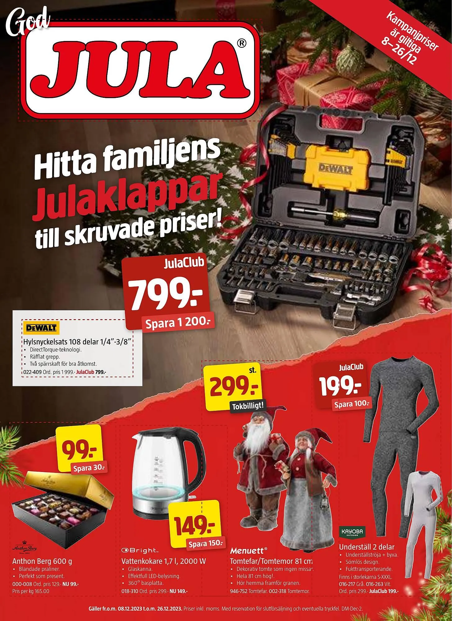 Gazetka Jula gazetka od 8 grudnia do 26 grudnia 2023 - Strona 1