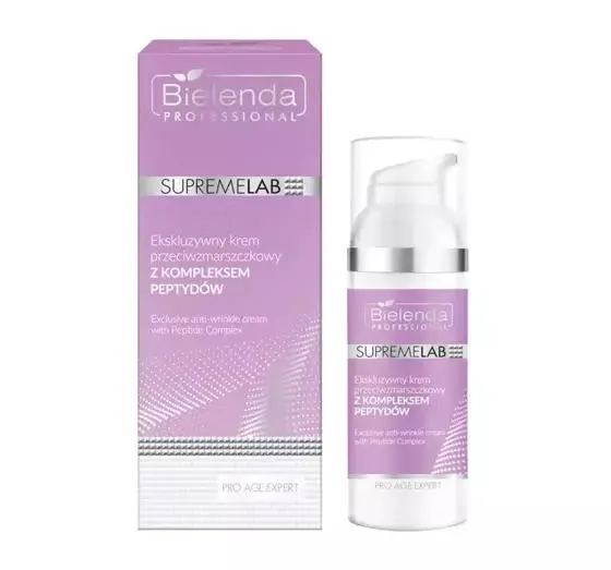BIELENDA PROFESSIONAL SUPREMELAB PRO AGE EXPERT EKSKLUZYWNY KREM PRZECIWZMARSZCZKOWY 50ML