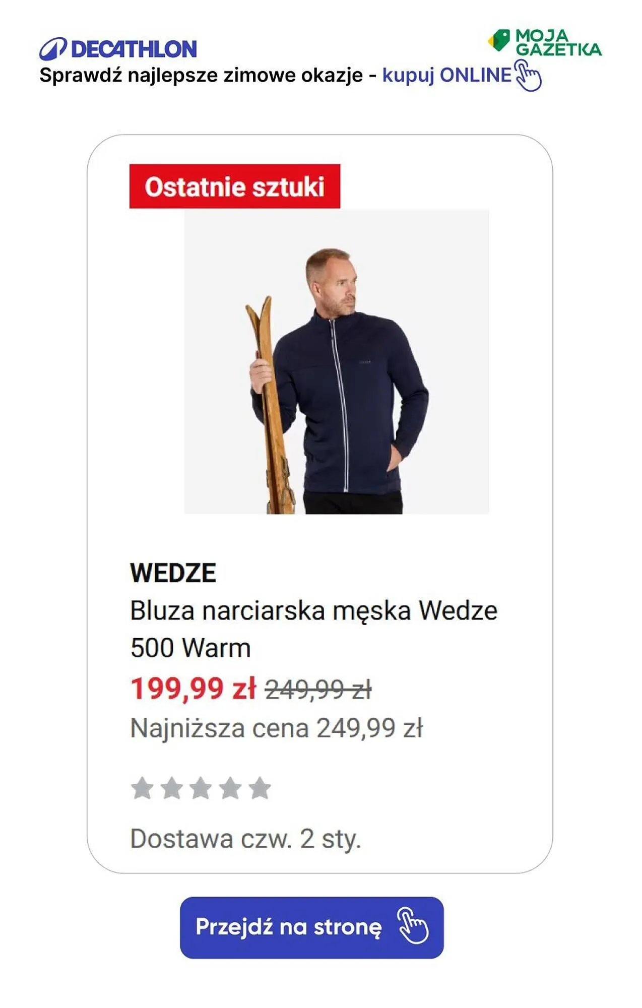 Gazetka Decathlon gazetka od 30 grudnia do 14 stycznia 2025 - Strona 36